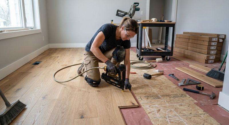 Hardwood Floor Installation in Clearwater Beach, FL