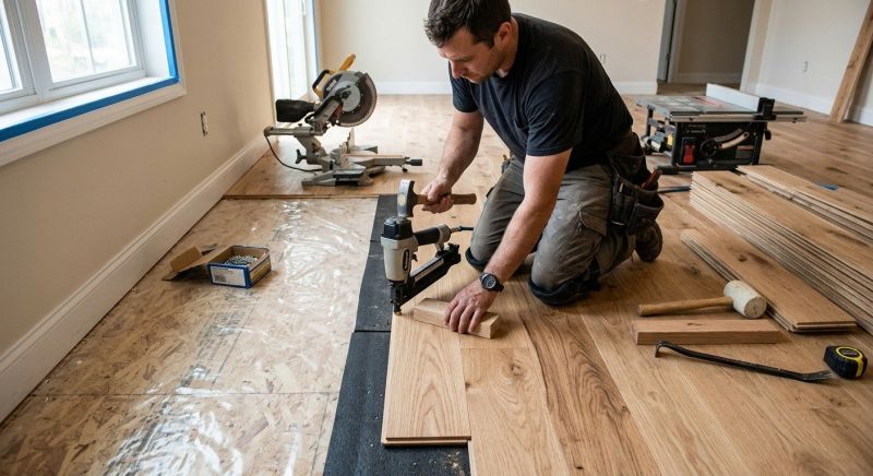 Hardwood Floor Installation in Hernando County, FL