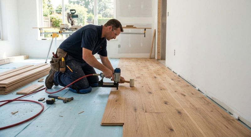 Hardwood Floor Installation in Pinellas County, FL