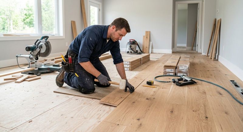 Hardwood Floor Installation in Spring Hill, FL
