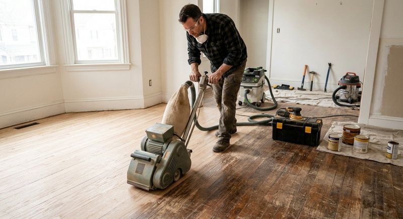 Hardwood Floor Renovation in Pasco County, FL