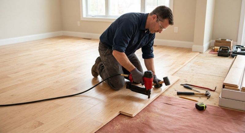 Maple Flooring Installation in Holiday, FL