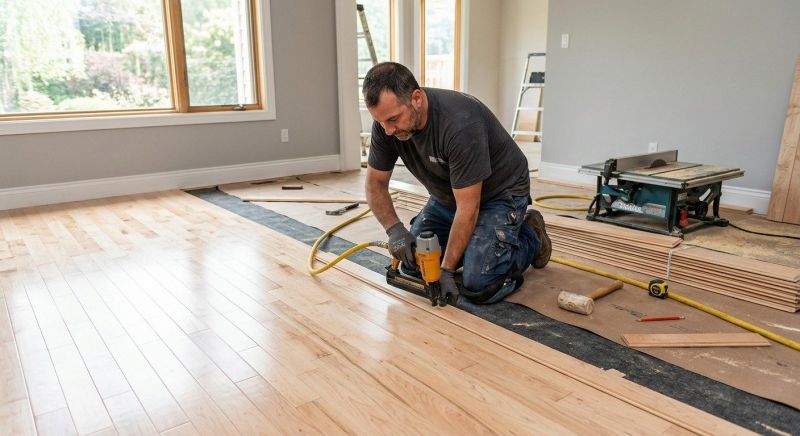 Maple Flooring Installation in Odessa, FL