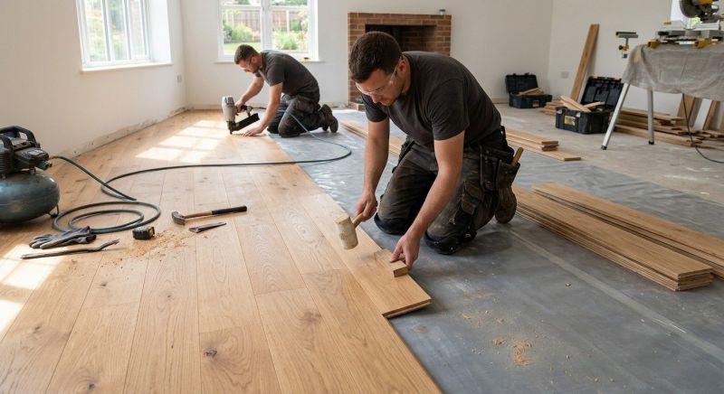 Oak Floor Installation in Holiday, FL