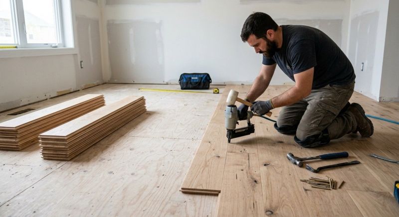 Oak Floor Installation in Pasco County, FL