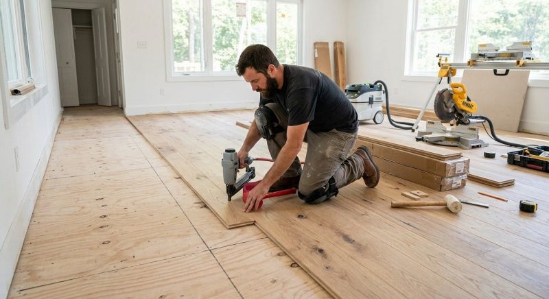 Oak Floor Installation in Pasco County, FL