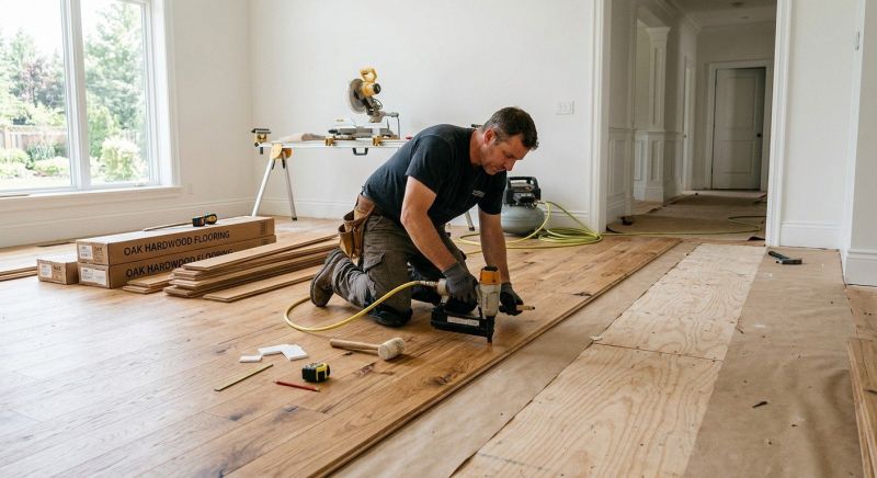 Oak Floor Installation in New Port Richey, FL