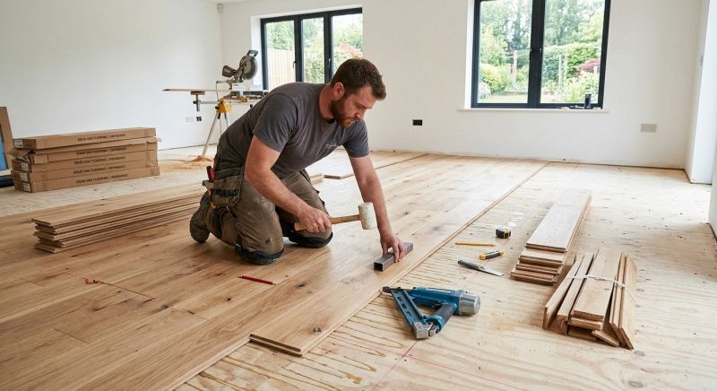 Oak Floor Installation in Safety Harbor, FL