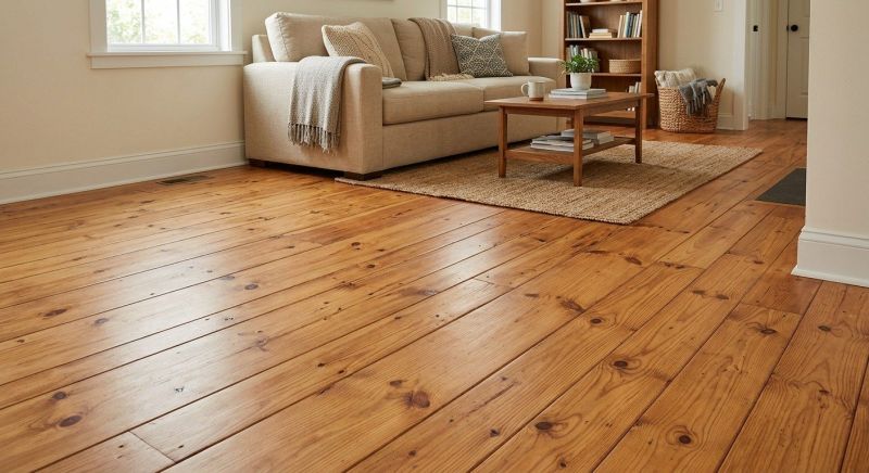 Pine Floor Installation in Pasco County, FL