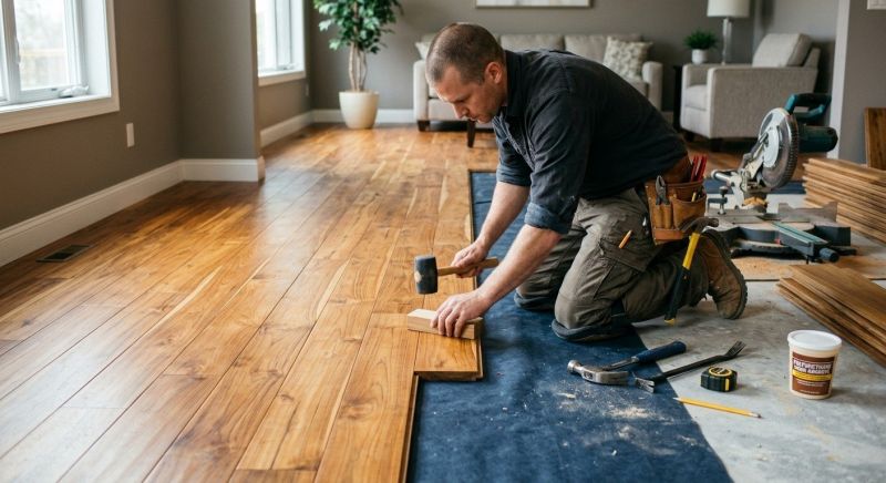 Teak Flooring Installation in Pasco County, FL