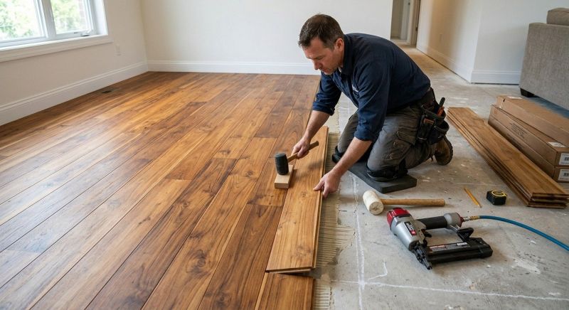 Teak Flooring Installation in Pasco County, FL