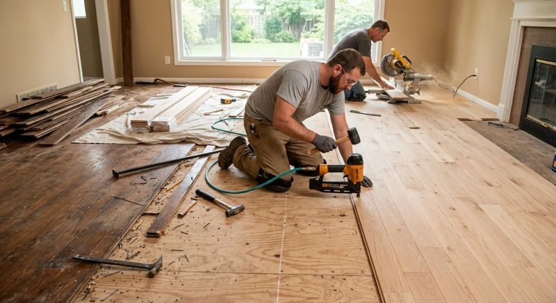 Wood Floor Replacement in Pasco County, FL