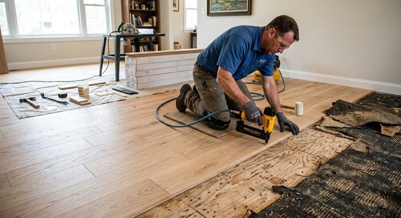 Wood Floor Replacement in Odessa, FL