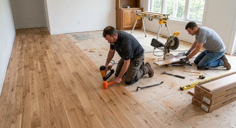 Wood Floor Replacement in Spring Hill, FL